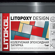 LITOPOXY DESIGN — Колеруемый двухкомпонентный химстойкий эпоксидный состав 1кг