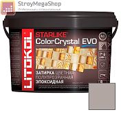 Затирка эпоксидная Litokol Starlike ColorCrystal Evo S,800 Grigio Oslo 2,5 кг 
