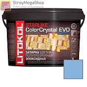 Затирка эпоксидная Litokol Starlike ColorCrystal Evo S,820 Azzurro Taormina 2,5 кг 