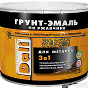 Dali Грунт-эмаль по ржавчине 3 в 1 10 л 