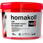 Homakoll 148 Prof клей для коммерческого пвх-линолеума (14 кг)  