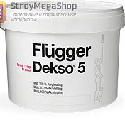 Flugger Dekso 5 акриловая краска (10 л) 