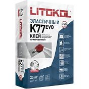 Litokol K77 Superflex 25 кг - плиточный клей для крупноформатной плитки эластичный 