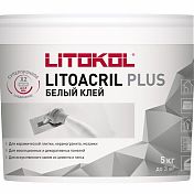 Litokol Litoacril Plus клей для плитки дисперсионный (5 кг) 