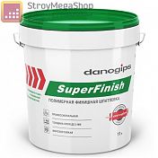 Danogips SuperFinish 18кг/11л шпаклевка готовая финишная Шитрок  